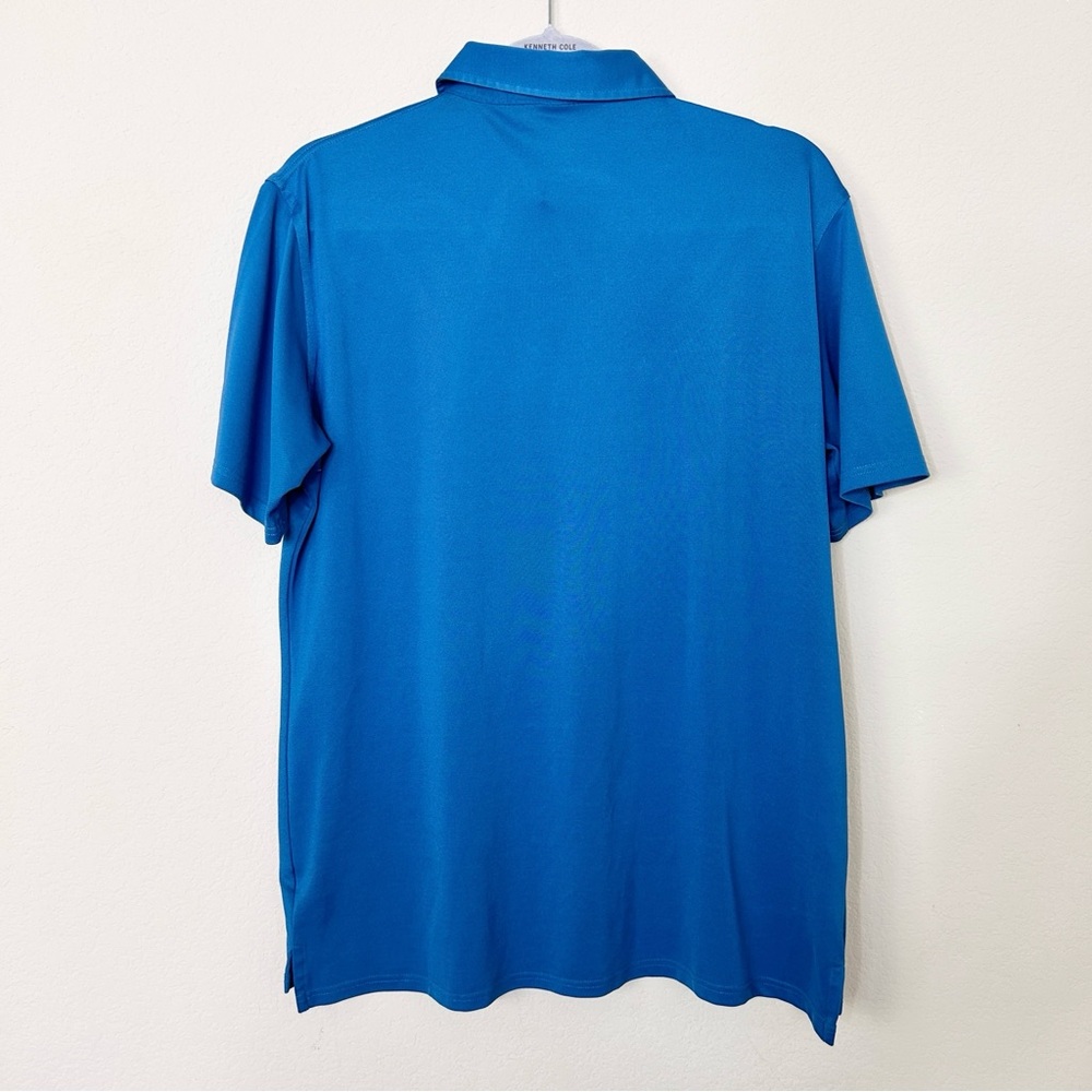 Holderness & Bourne The Macdonald Knit Polo teal / blue Size L - Picture 5 of 8